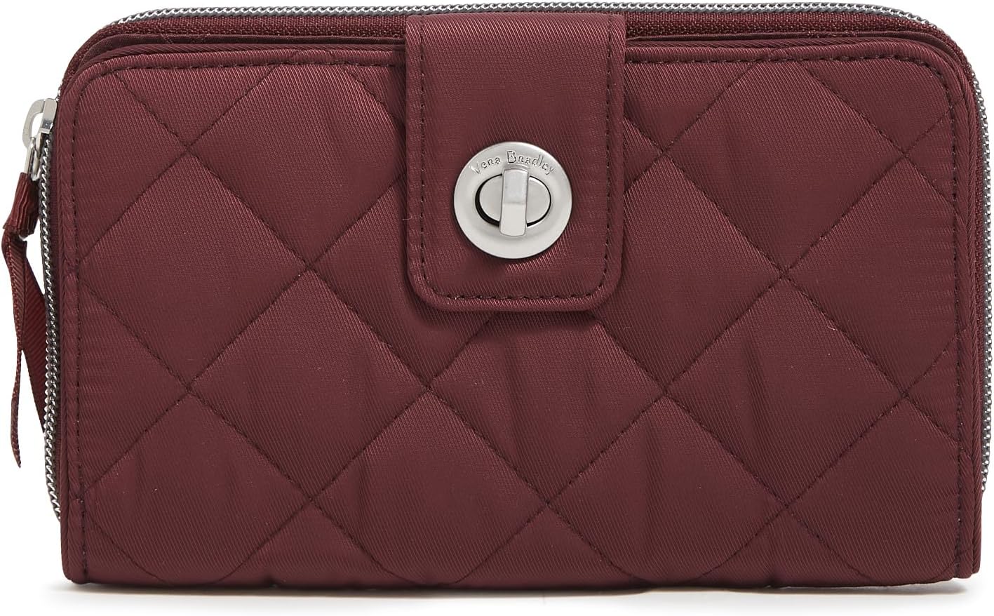 Vera Bradley Women's Performance Twill Turnlock Wallet with RFID Protection image 1