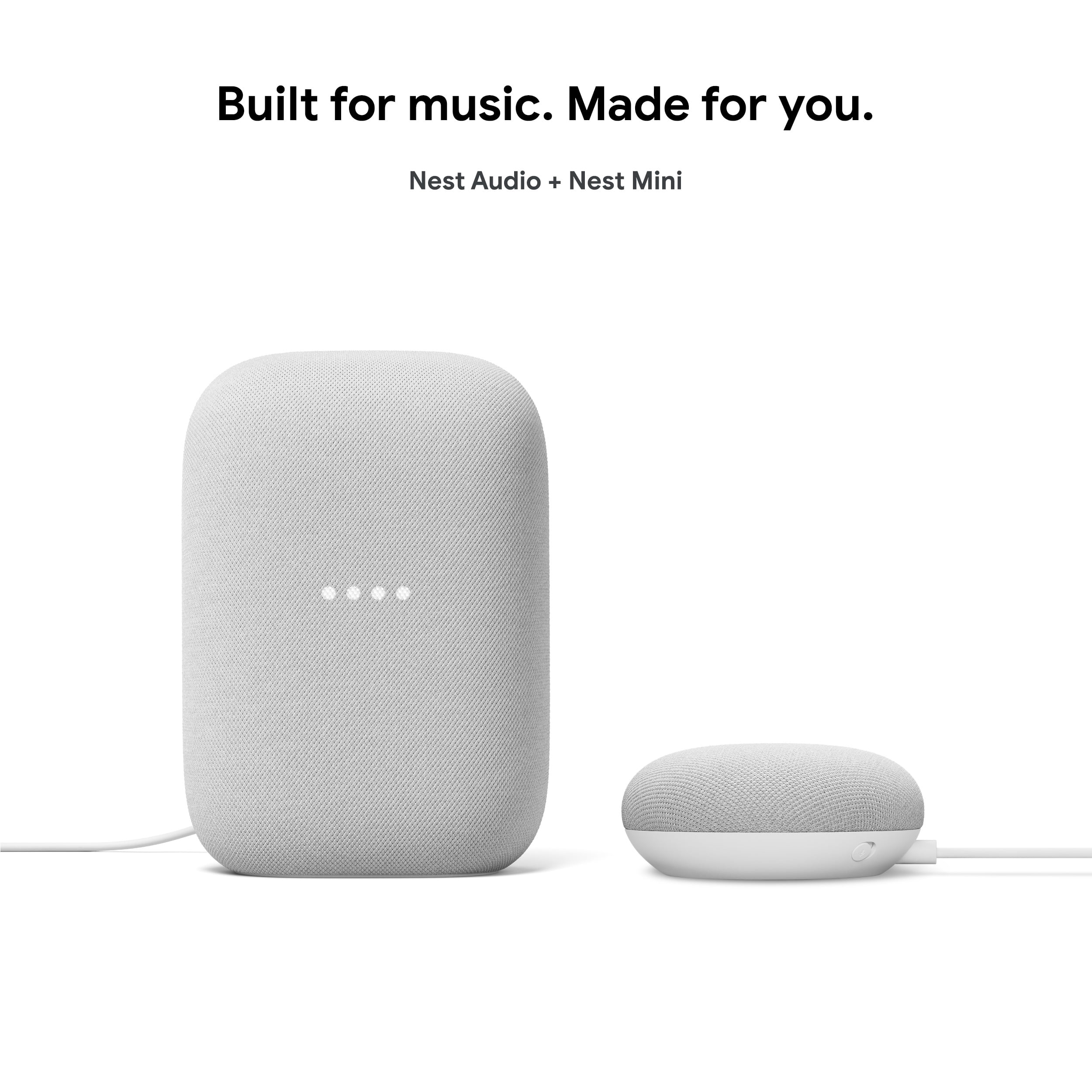 Google Nest Audio - Smart Speaker with Google Assistant - Charcoal image 8