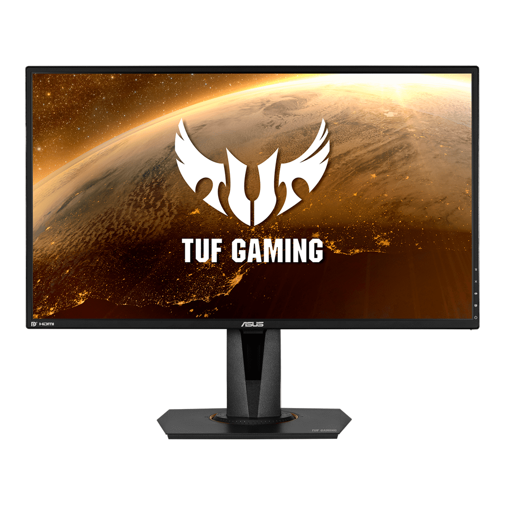 ASUS TUF Gaming 27" 1440P HDR Gaming Monitor (VG27AQ) - QHD (2560 x 1440), 165Hz (Supports 144Hz), 1ms, Extreme Low Motion Blur, Speaker, G-SYNC Compatible, VESA Mountable, DisplayPort, HDMI image 1