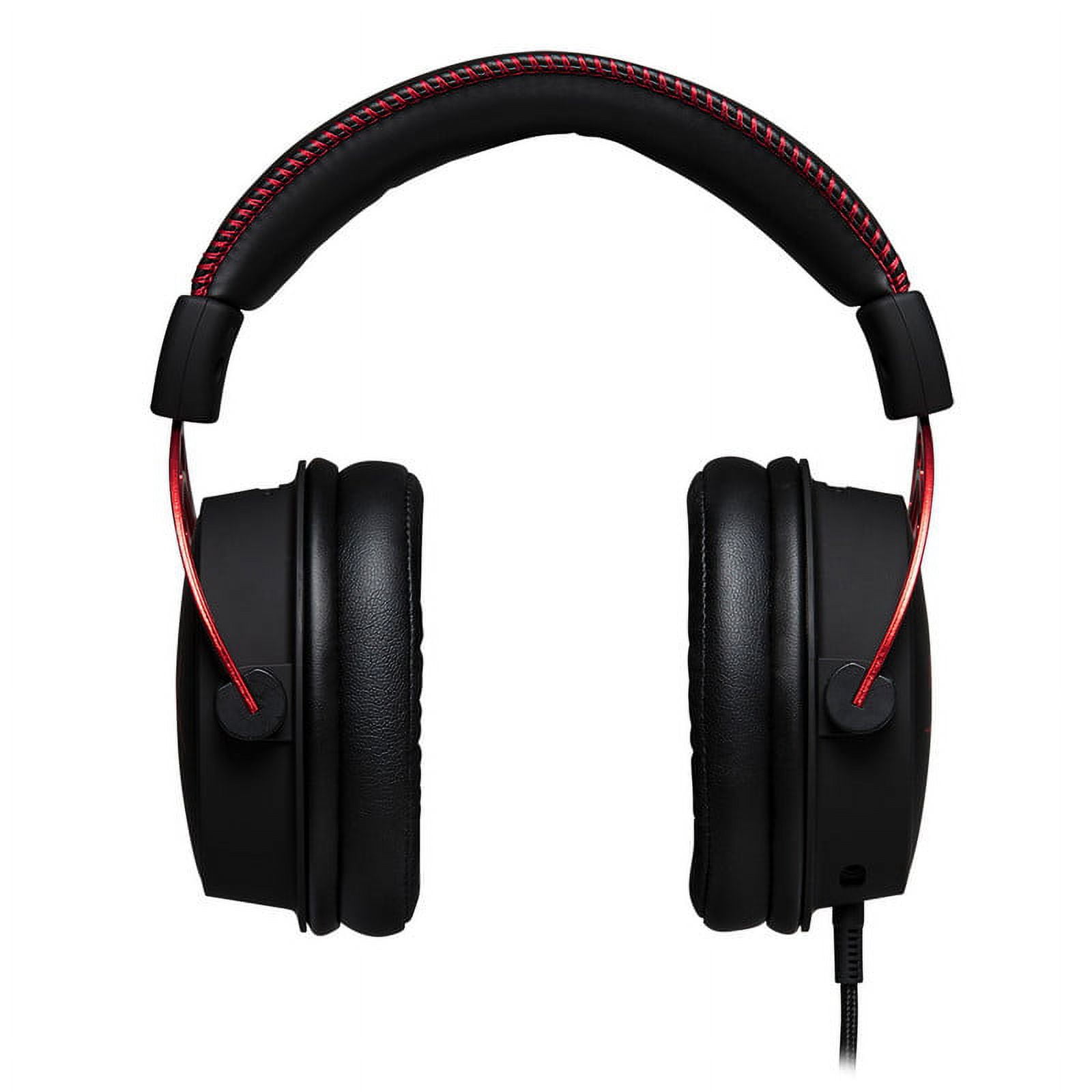 HyperX Cloud Alpha Wired Over-Ear Gaming Headset, Red image 5