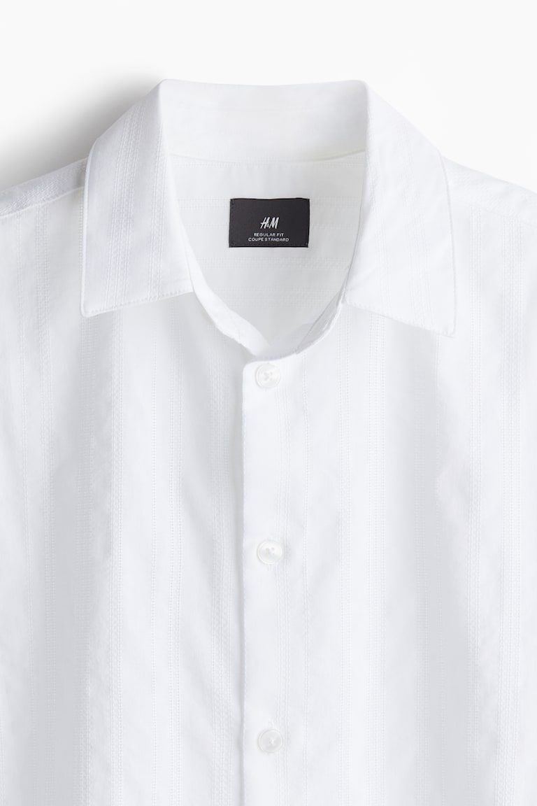 Regular Fit Textured Shirt image 2