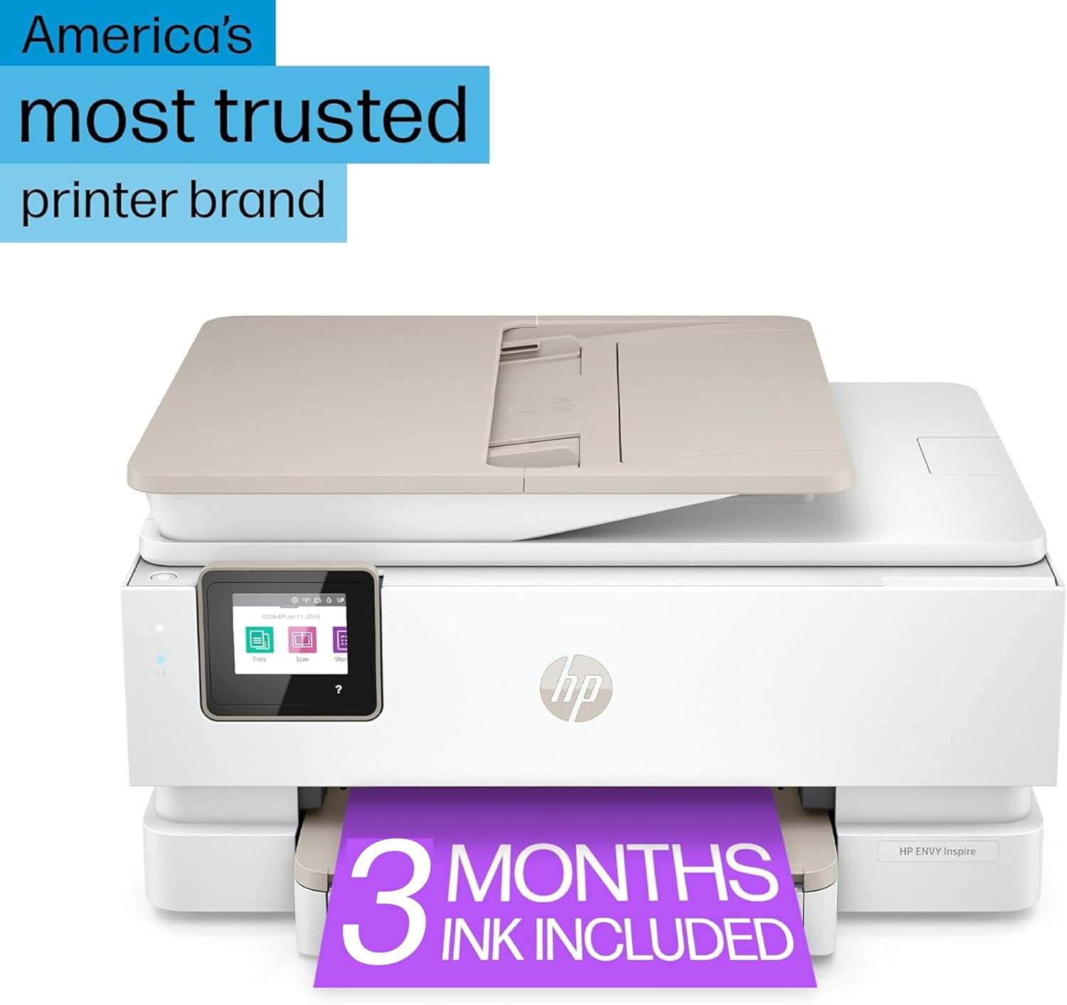 HP ENVY Inspire 7958e Wireless All-in-One Color Inkjet Printer, Print, scan, copy, Duplex printing best-for-home, 3 month Instant Ink trial included (327A7A) image 9