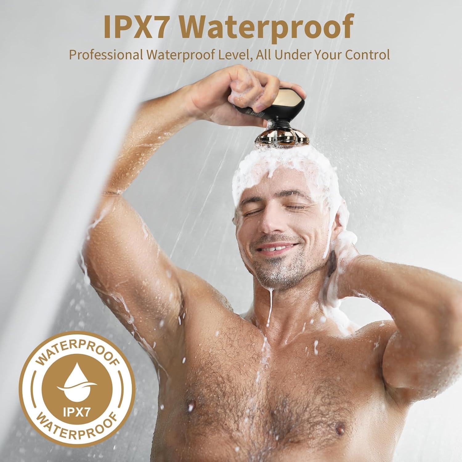 Head Shavers for Bald Men: 5-in-1 Electric Razor - IPX7 Waterproof Shaving Grooming Kit for Balder - Turbo Speed & Precision Blades image 3