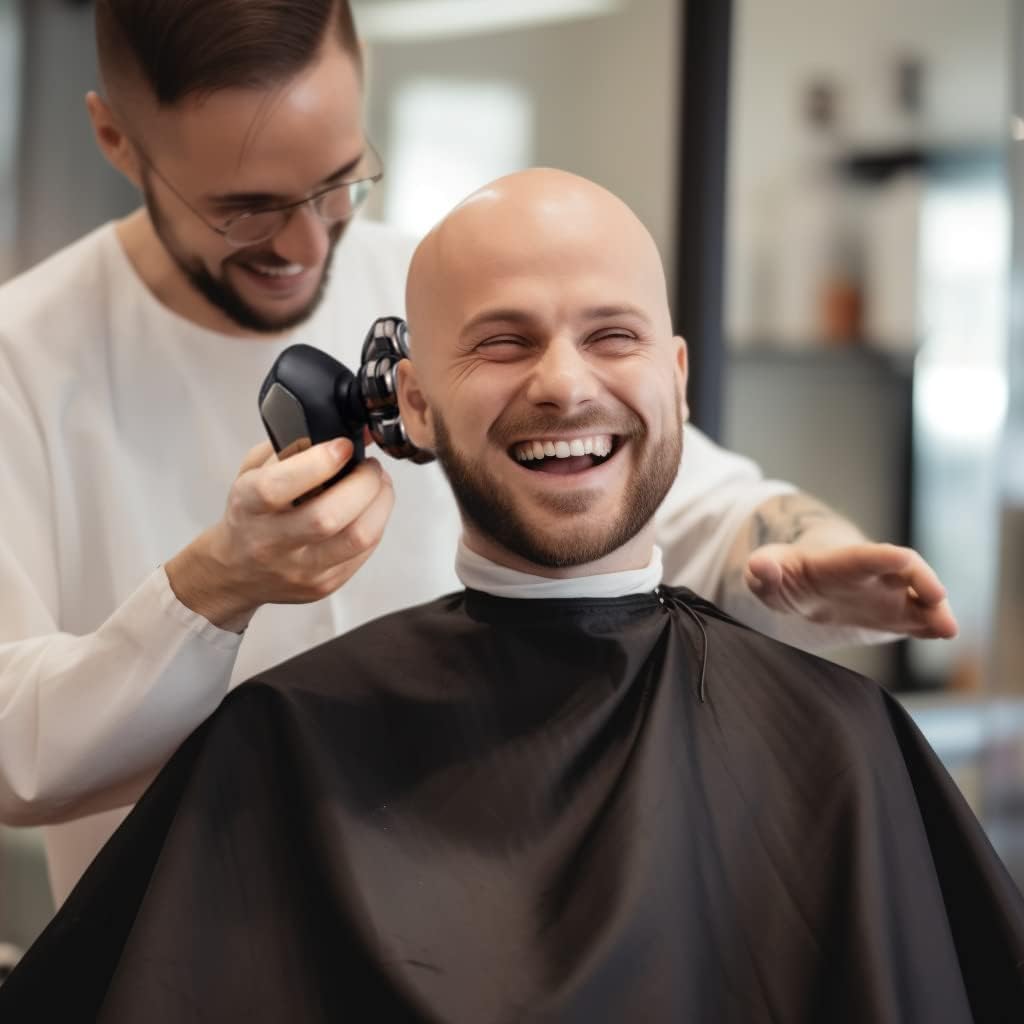 Head Shavers for Bald Men: 5-in-1 Electric Razor - IPX7 Waterproof Shaving Grooming Kit for Balder - Turbo Speed & Precision Blades image 8