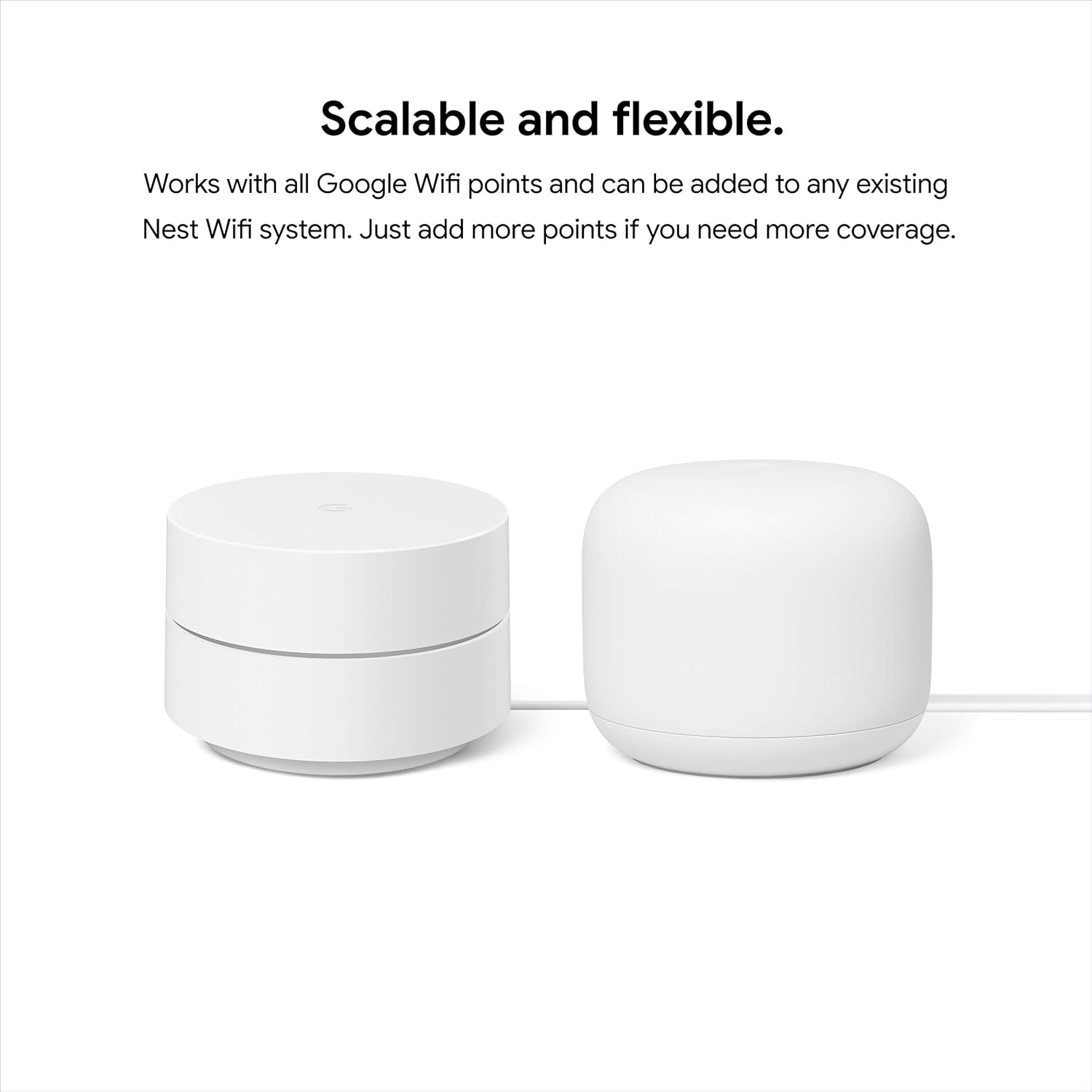 Google Wifi - AC1200 - Mesh WiFi System - Wifi Router - 1500 Sq Ft Coverage - 1 pack image 7