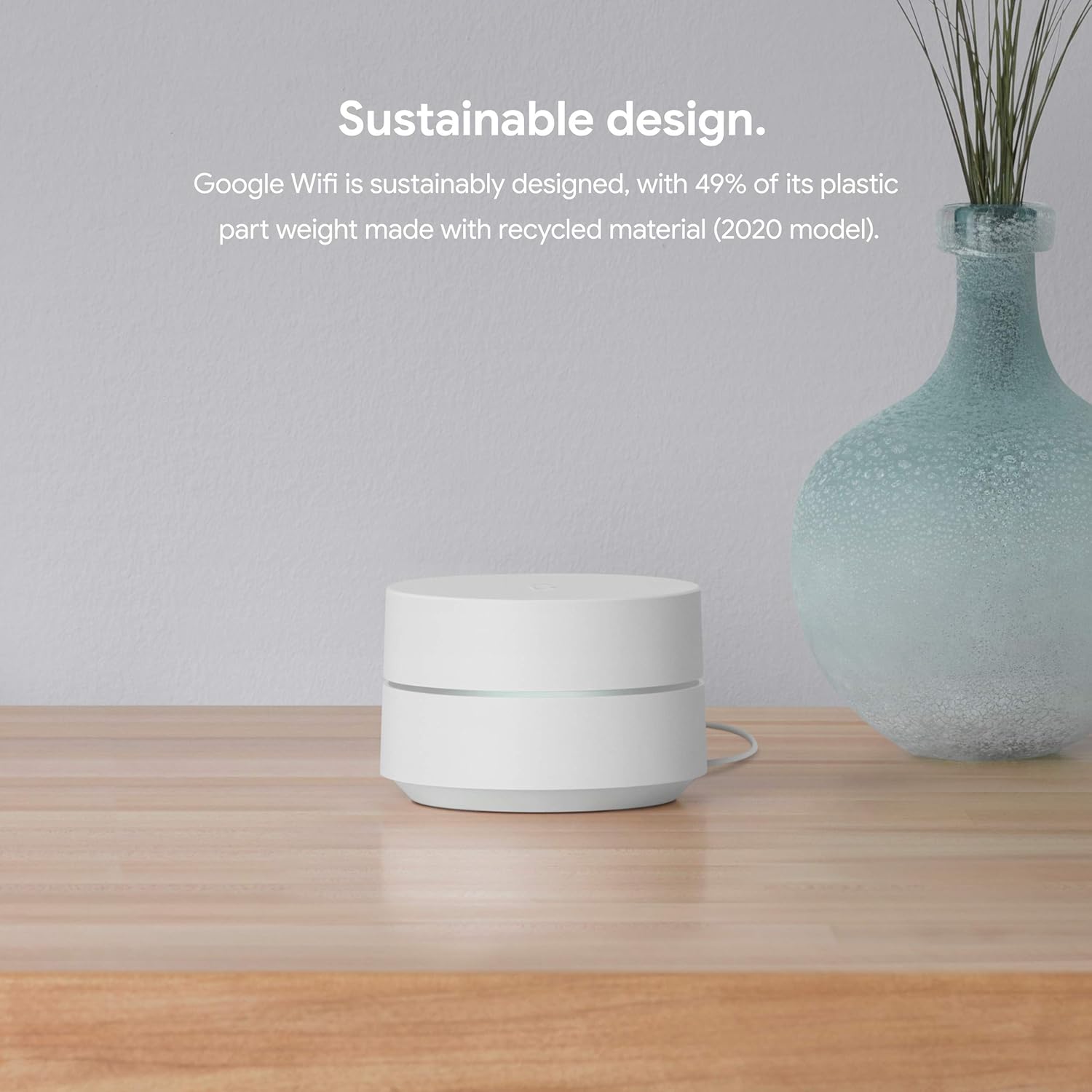 Google Wifi - AC1200 - Mesh WiFi System - Wifi Router - 1500 Sq Ft Coverage - 1 pack image 8