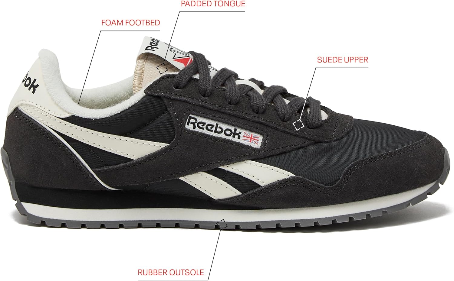 Reebok Women's Classic Az Legacy Sneakers, Casual Athletic Shoes image 2