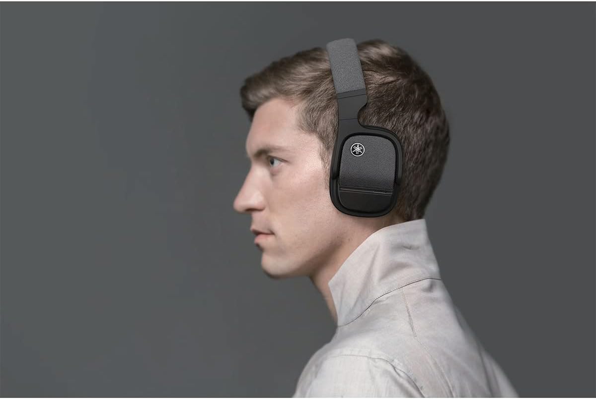 YAMAHA YH-L700A Wireless Headphones with 3D Sound – Over-Ear, Listening Optimizer, Advanced ANC Active Noise-Cancelling, Bluetooth 5 with aptX Adaptive, Black image 5