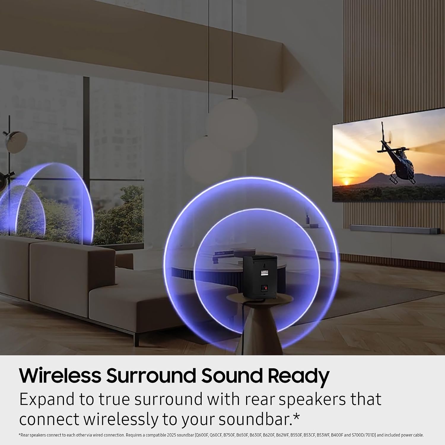 Samsung 9250S Wireless Rear Speaker Kit, Black (SWA-9250S/ZA, 2025) image 3
