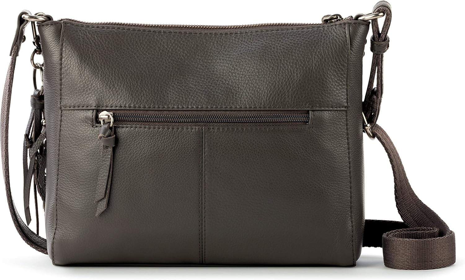 The Sak Alameda Leather Crossbody Purse - Leather Women's Handbag for Everyday & Travel - Cross Body Bag With Zipper image 4