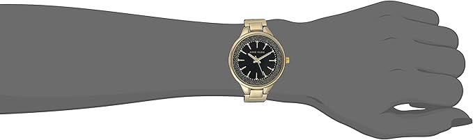 Anne Klein Women's Premium Crystal Accented Resin Bangle Watch image 4