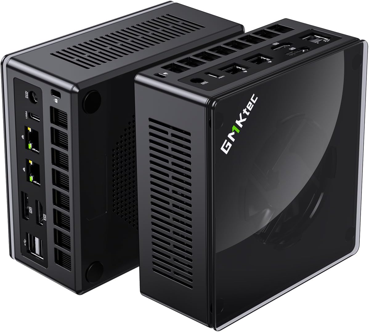 GMKtec Gaming Mini PC K8 Plus AMD Ryzen 7 8845HS(8C/16T, up to 5.1GHz) 32GB DDR5 RAM 1TB SSD, Desktop Computer Dual NIC 2.5G, HDMI 2.1, USB4 image 1