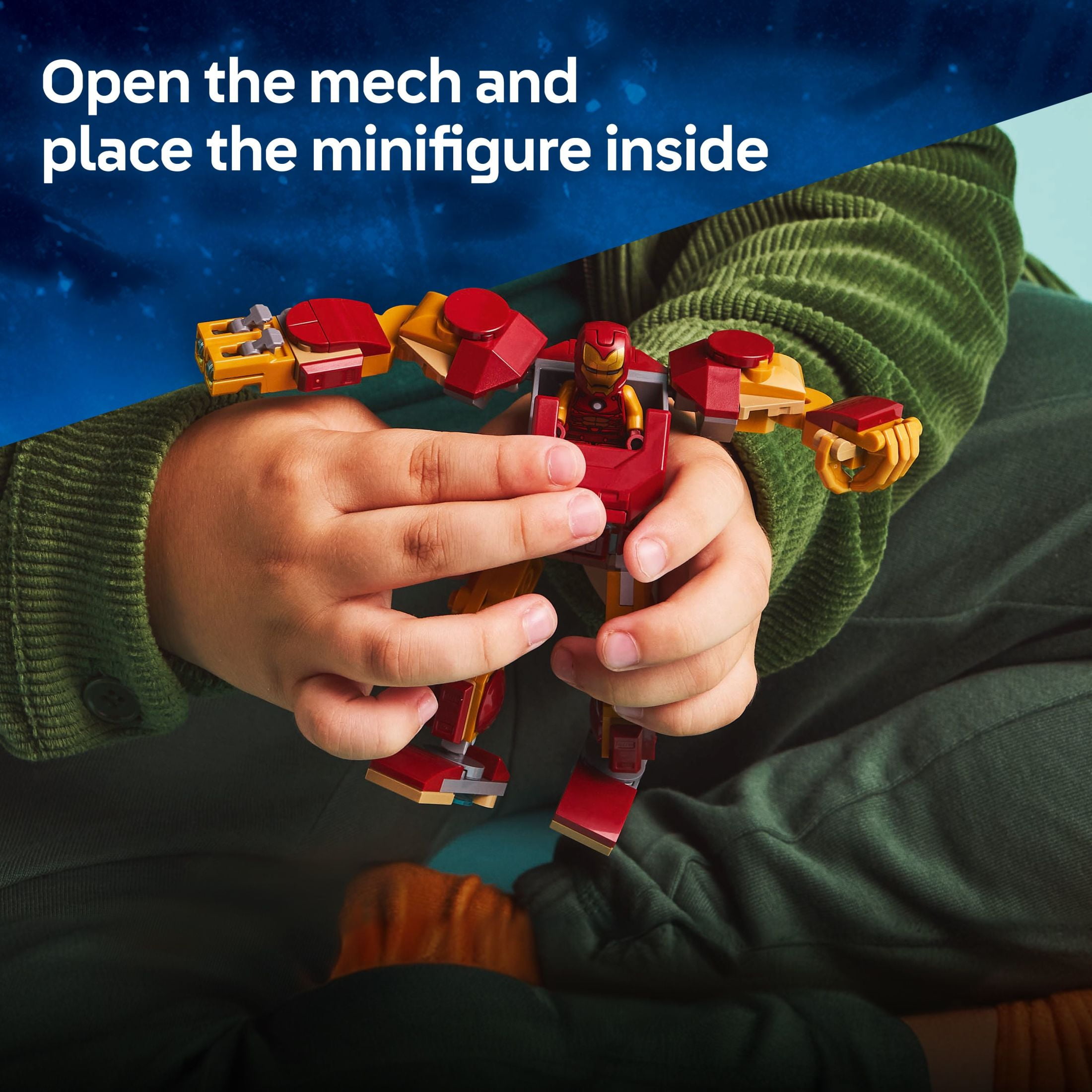 LEGO Marvel Iron Man Mech vs. Ultron Building Toy Set - Iron Man Toy for Kids, Boys and Girls, Ages 6+ - Buildable Action Figure - Superhero Gift for Birthday - 76307 image 4
