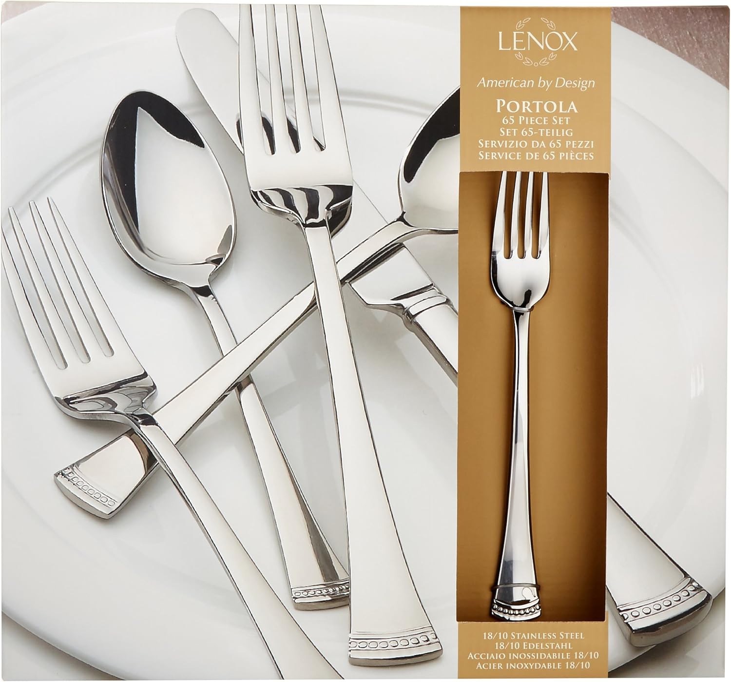 Lenox 815486 Portola 65-Piece Flatware Set image 2
