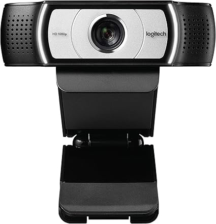 Logitech C930e 1080P HD Video Webcam - 90-Degree Extended View, Microsoft Lync 2013 and Skype Certified - Black image 1
