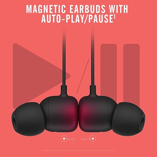 Beats Flex Wireless Earbuds - Apple W1 Headphone Chip, Magnetic Earphones, Class 1 Bluetooth, 12 Hours of Listening Time, Built-in Microphone - Black image 5