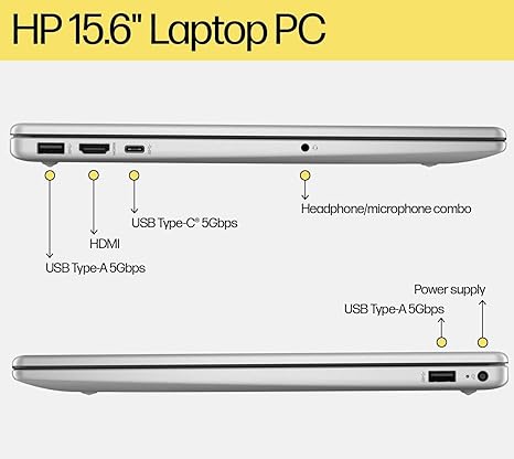 HP Laptop Computer 15.6" FHD for Student Home and Business, Intel 4-Core Processor (Beat i3-1115G4), 32GB DDR4 RAM, 1TB PCIe SSD, WiFi 6E, Bluetooth 5.3, Type-C, HDMI, Windows 11 Pro, BEF-ectoy image 6