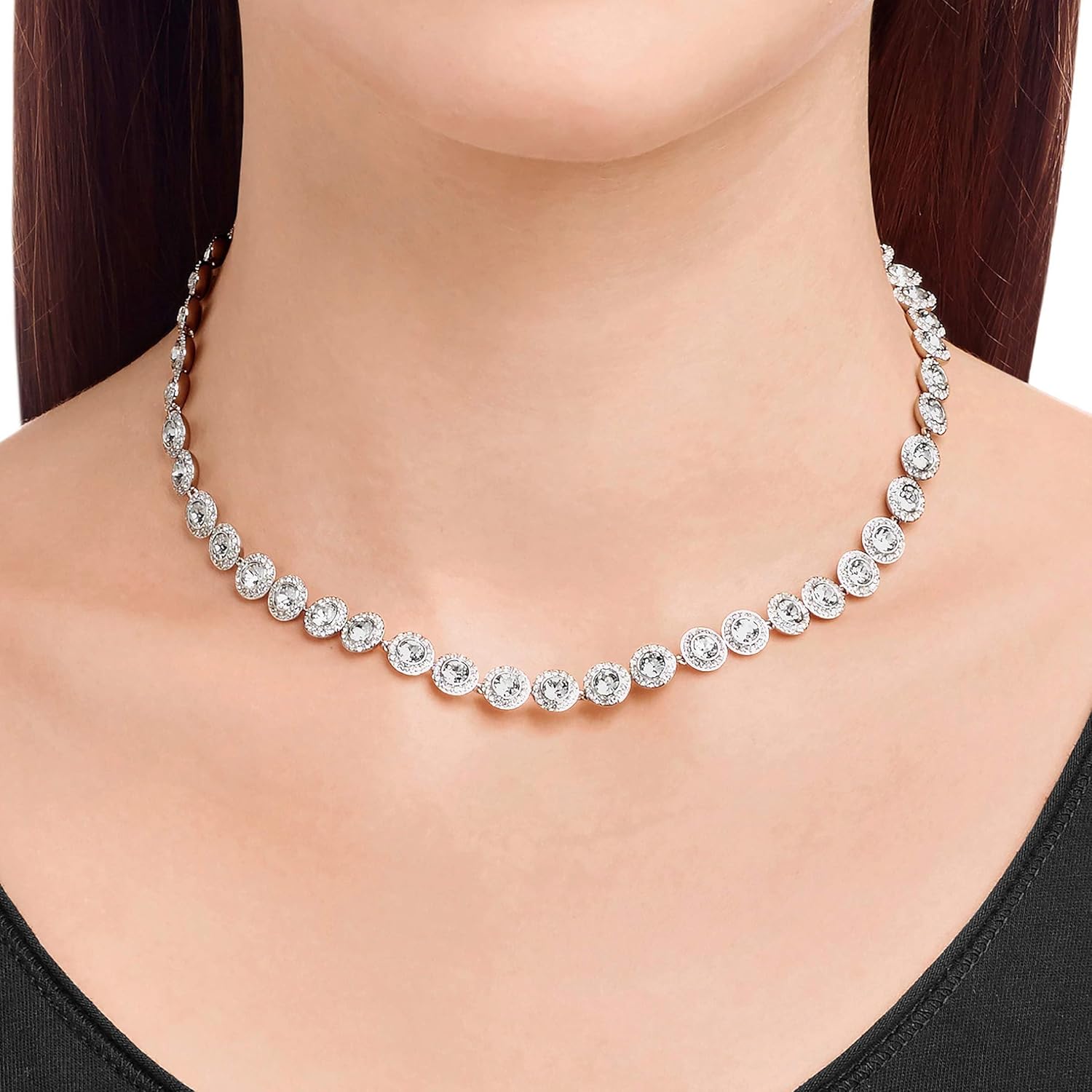 Swarovski Una Angelic All-Around Crystal Necklace Collection image 4