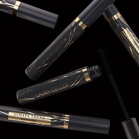 LAURA GELLER NEW YORK Always There Lengthening Mascara in Black - Defining, Curling, Buildable Formula Eye Makeup- Innovative Lengthening Brush - 1 count image 5
