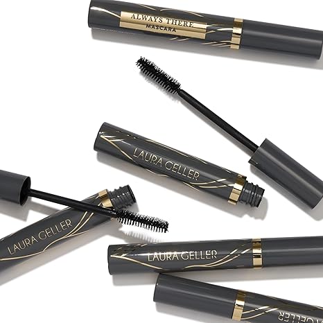 LAURA GELLER NEW YORK Always There Lengthening Mascara in Black - Defining, Curling, Buildable Formula Eye Makeup- Innovative Lengthening Brush - 1 count image 6