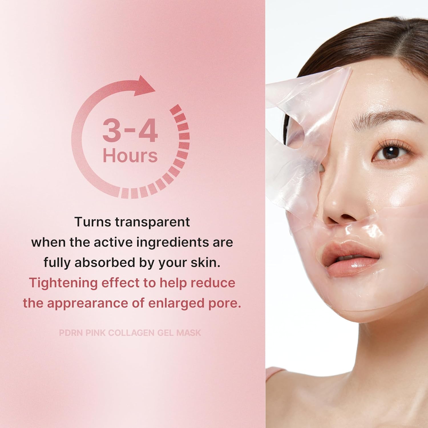 medicube Salmon DNA PDRN pink collagen jelly gel mask | overnight face mask for glass glow skin- elasticity, hydrating, firming and moisturizing | korean skincare, 28g, 4ea image 3