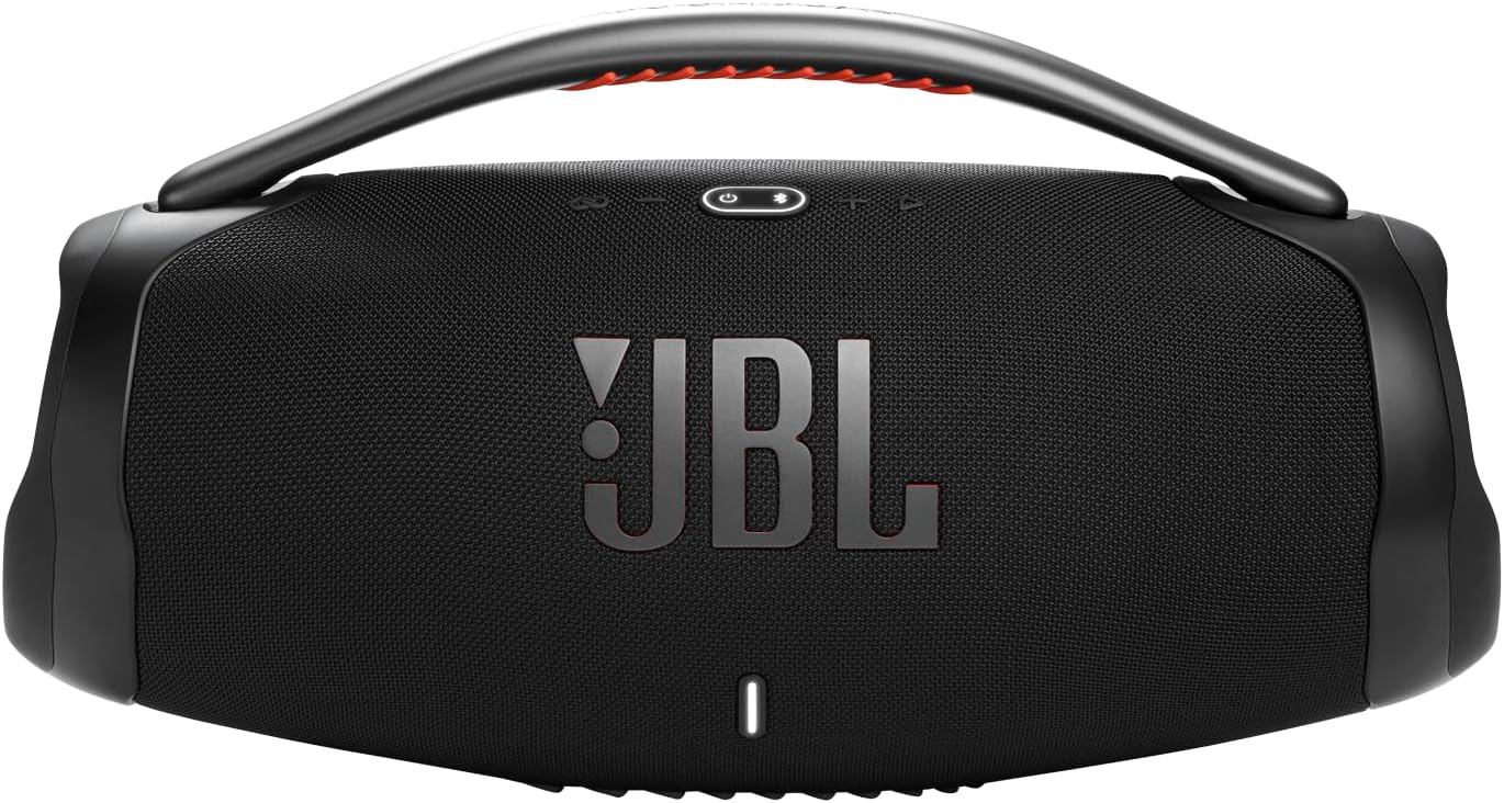 JBL Boombox 3 Black Portable Bluetooth Speaker with Massive Sound, Deepest Bass, IPX7 Waterproof, 24H Playtime, PartyBoost image 9