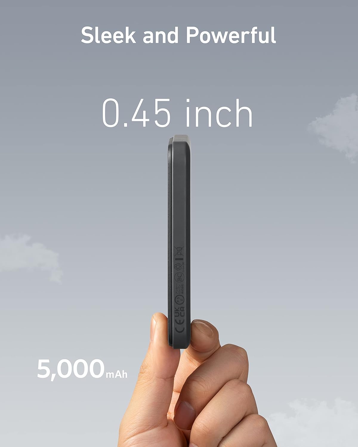 Anker 621 Magnetic Portable Charger (MagGo), 5,000mAh Wireless Power Bank with USB-C Cable, Magsafe-Compatible Battery Pack for iPhone 16/15/14/13/12 Series image 7