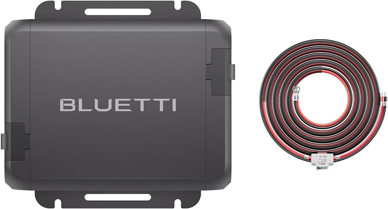 BLUETTI Charger 1, 560W Alternator Charger, Fast DC-DC Charger for Portable Power Stations, 6X Faster Than Cigarette Chargers, Compatible with 95% Solar Generator, Perfect for Road Trips, RVing image 1