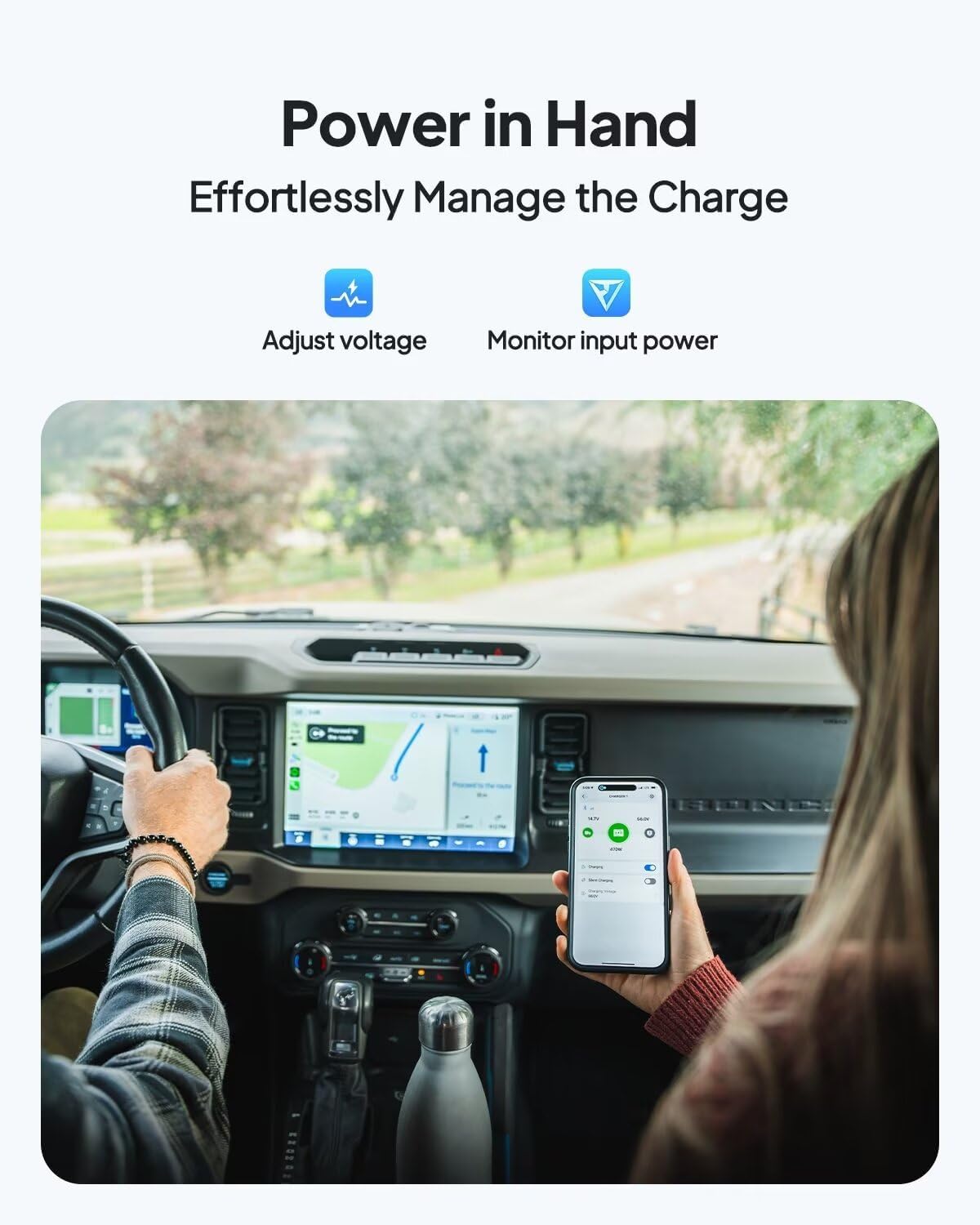 BLUETTI Charger 1, 560W Alternator Charger, Fast DC-DC Charger for Portable Power Stations, 6X Faster Than Cigarette Chargers, Compatible with 95% Solar Generator, Perfect for Road Trips, RVing image 7