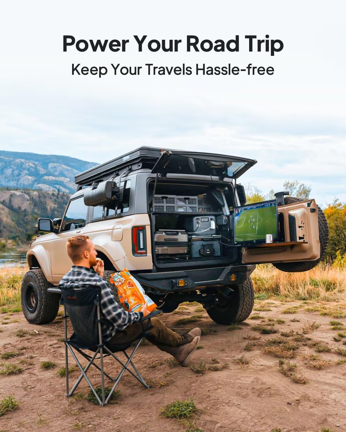 BLUETTI Charger 1, 560W Alternator Charger, Fast DC-DC Charger for Portable Power Stations, 6X Faster Than Cigarette Chargers, Compatible with 95% Solar Generator, Perfect for Road Trips, RVing image 8