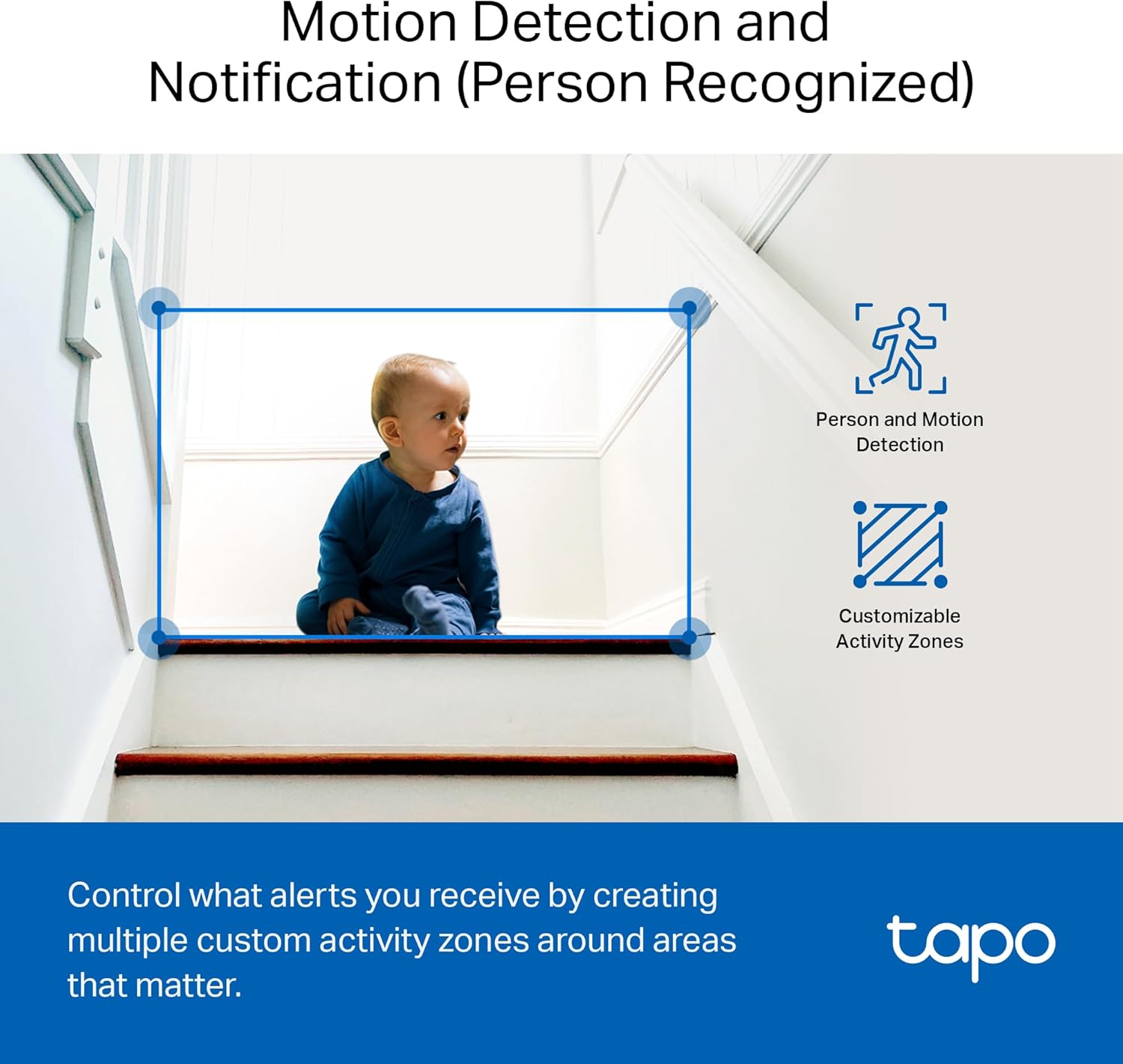 Tapo by TP-Link 1080P Indoor Security Camera for Baby Monitor, Pet Camera w/Motion Detection, 2-Way Audio Siren, Night Vision, Cloud & SD Card Storage, Works w/Alexa & Google Home, C100(4-Pack) image 6