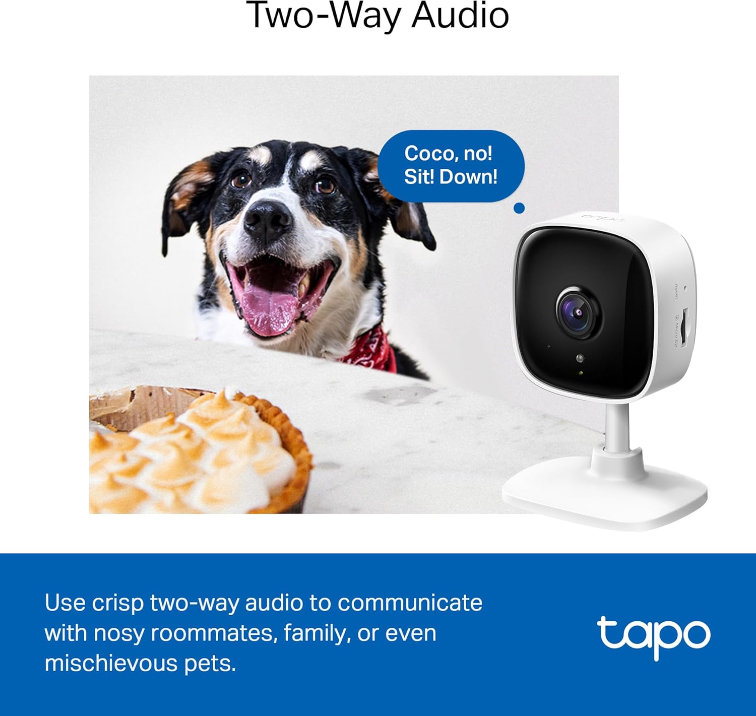 Tapo by TP-Link 1080P Indoor Security Camera for Baby Monitor, Pet Camera w/Motion Detection, 2-Way Audio Siren, Night Vision, Cloud & SD Card Storage, Works w/Alexa & Google Home, C100(4-Pack) image 7