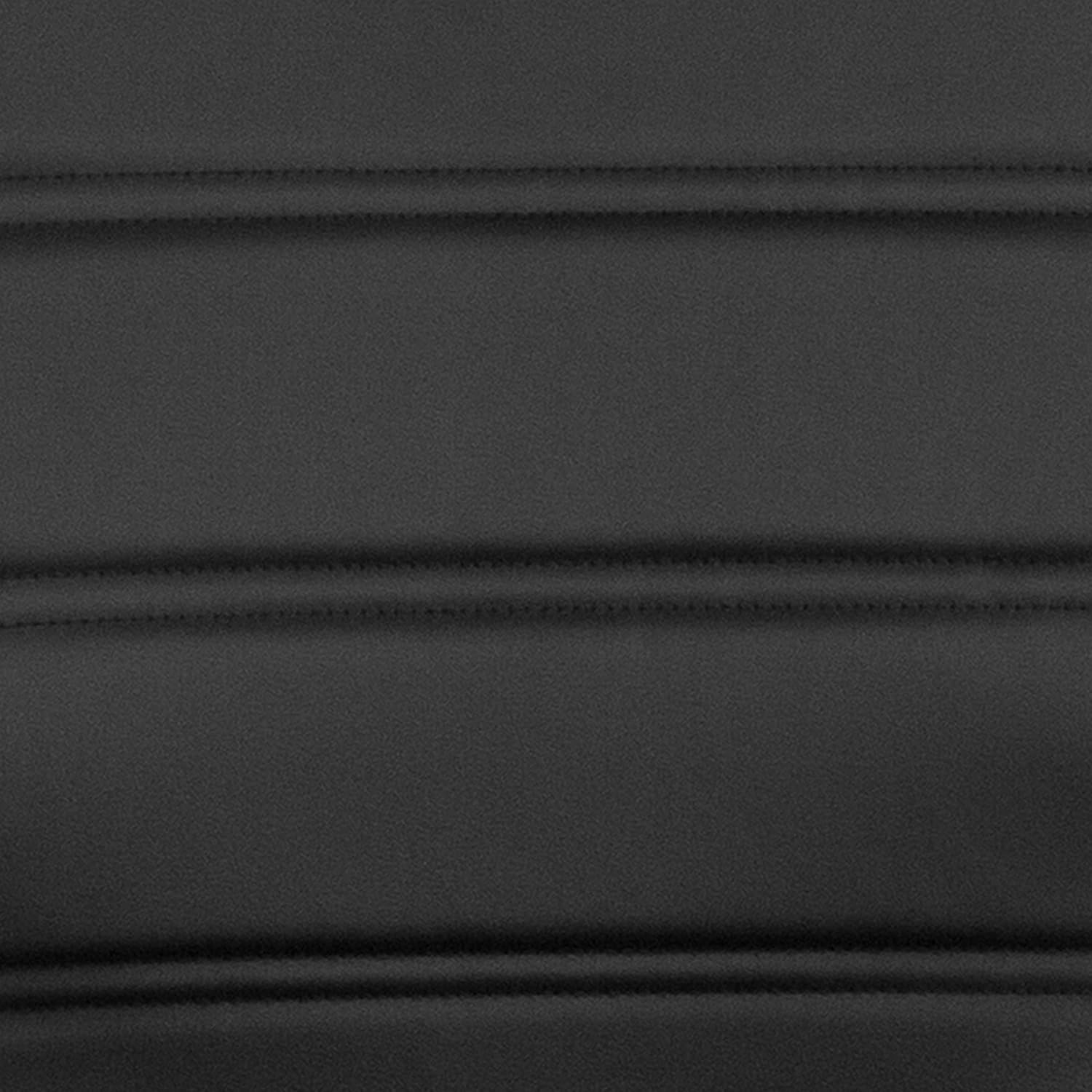 Flash Furniture Whitney Mid-Back Swivel LeatherSoft Desk Chair with Wheels, Padded Seat and Armrests, Adjustable Height Padded Office Chair, Black image 16