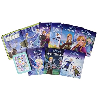 Disney Frozen Elsa, Anna, Olaf, and More! - Me Reader Electronic Reader and 8-Sound Book Library – Great Alternative to Toys for Christmas - PI Kids image 5