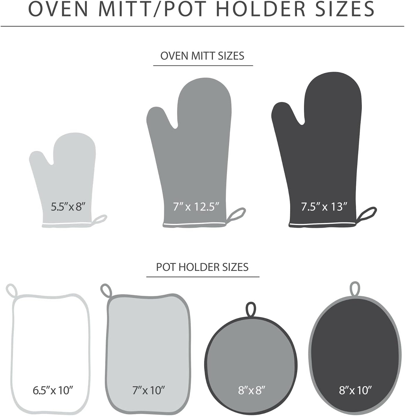 KITCHENAID Ribbed Soft Silicone Oven Mitt 2-Pack Set, 7.5"x13", Blue Willow image 6
