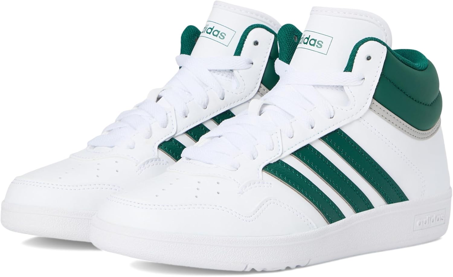 adidas Unisex-Child Hoops 4.0 Mid Top Basketball Shoes (Big Kid) Sneaker image 1