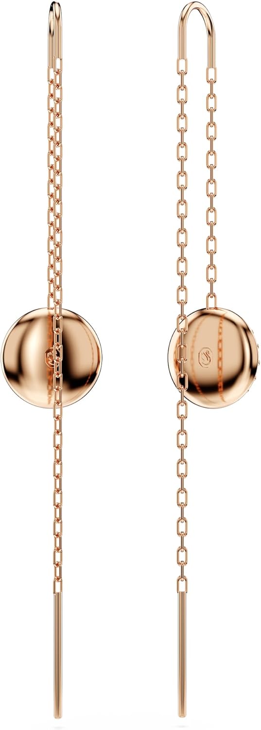 Swarovski Meteora Earrings Collection, Meteor Inspired Design with Snow Pavé of Clear Round Crystals image 4