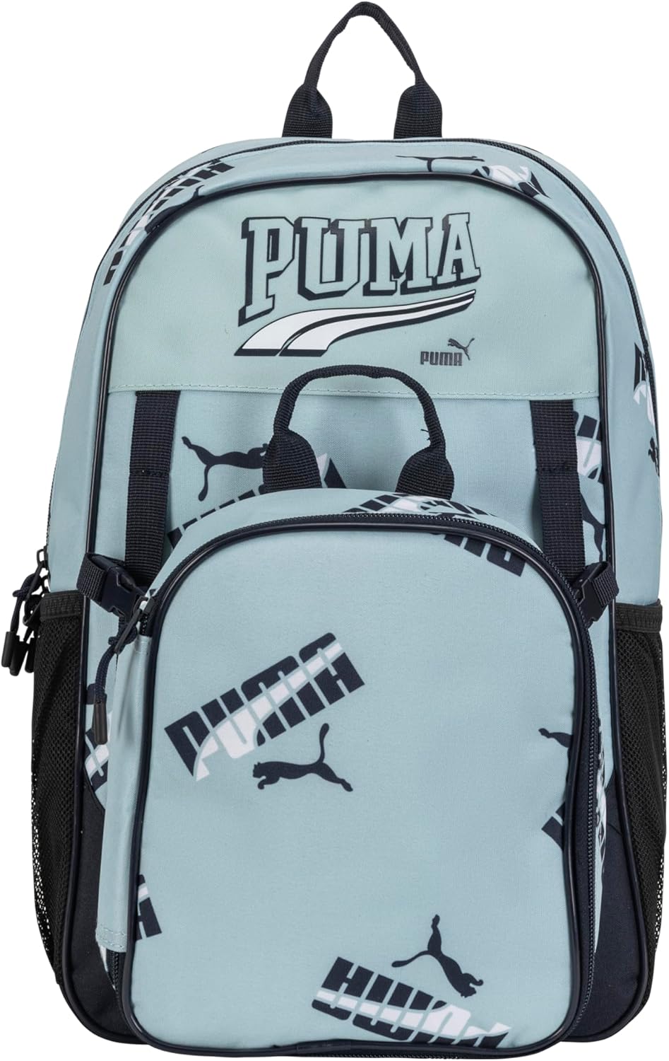 PUMA Unisex Kid's Colony Lunch Kit & Backpack Combo, Modern Mint/New Navy, Medium image 2