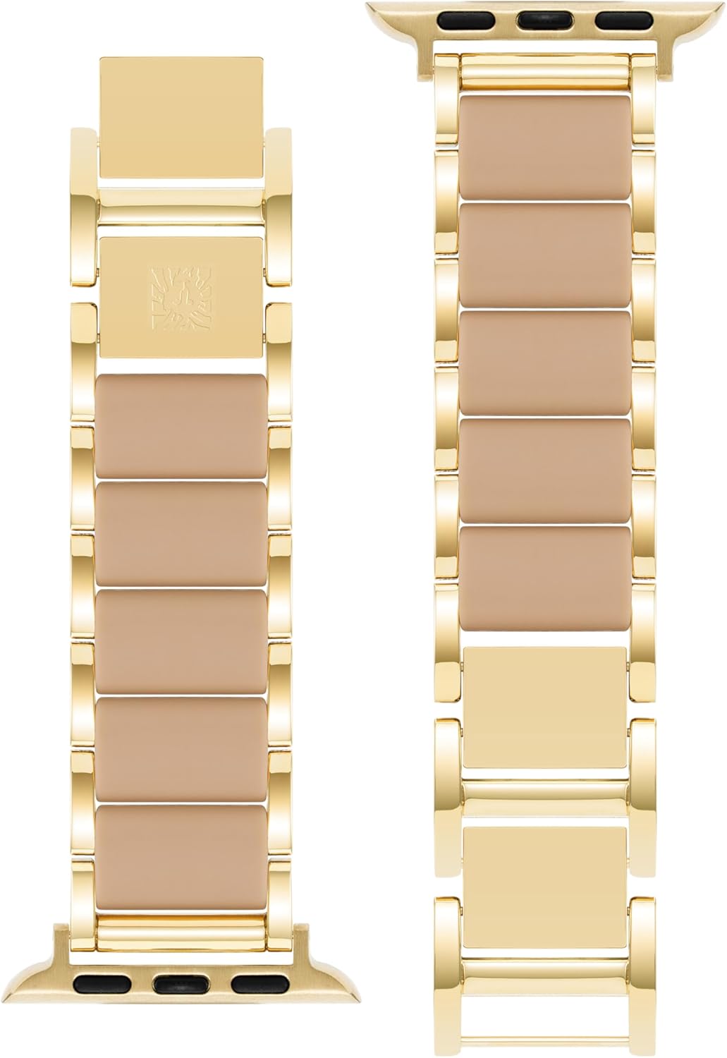 Anne Klein Rubberized Fashion Bracelet for Apple Watch, Secure, Adjustable, Apple Watch Replacement Band, Fits Most Wrists image 3