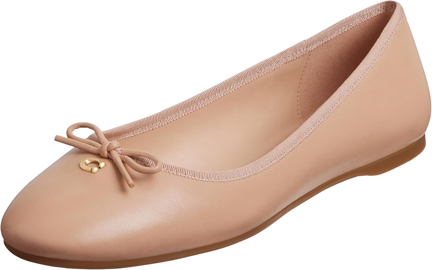 Coach Women's Abigail Leather Ballet Flat image 1