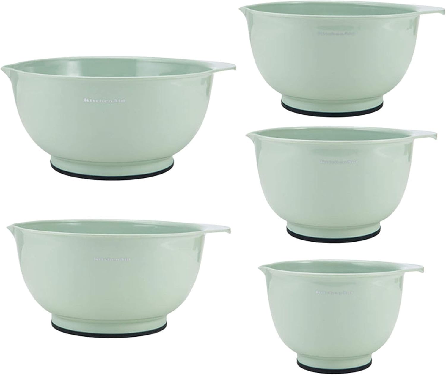KitchenAid - KE178OSPIA KitchenAid Classic Mixing Bowls, Set of 5, Pistachio image 1