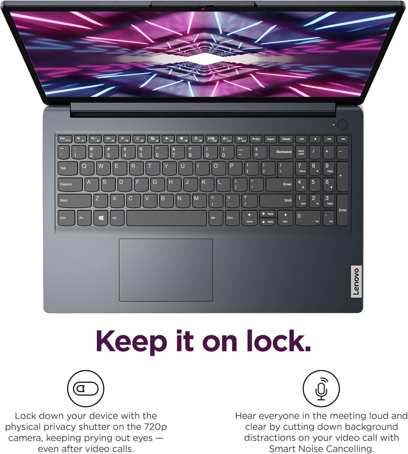 Lenovo IdeaPad (15.6" FHD Anti-Glare, Intel Core i5-1235U (> i7-1165G7), 16GB RAM, 1TB SSD), Laptop for Home, Student, Business, Webcam w/ Shutter, 10-Hour Long Battery Life, Win 11 Home in S Mode image 6