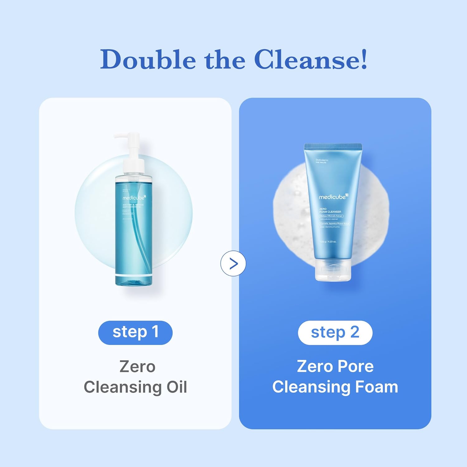 medicube Zero Foam Cleanser for Sensitive Skin - Sebum Control, Moisture Balance, and Pore Minimization | Korean Skincare image 5