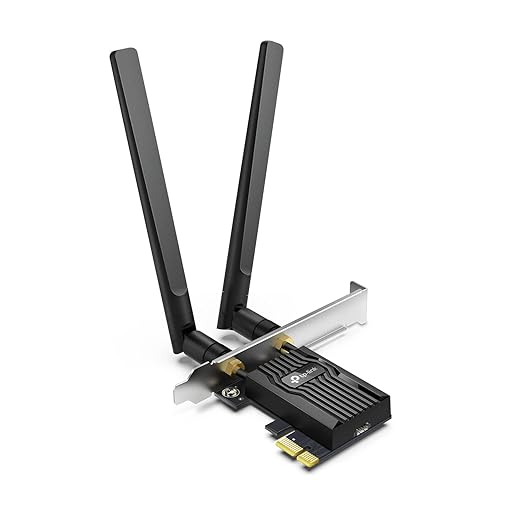 TP-Link WiFi 6 PCIe WiFi Card for Desktop PC AX3000 (Archer TX55E), Bluetooth 5.2, WPA3, 802.11ax Dual Band Wireless Adapter with MU-MIMO, Ultra-Low Latency, Supports Windows 11, 10 (64bit) Only image 1