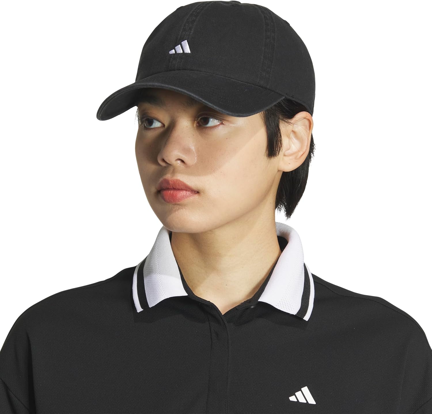 adidas Women's Saturday Baseball Cap – Adjustable Cotton Hat, Athletic Relaxed Fit image 5