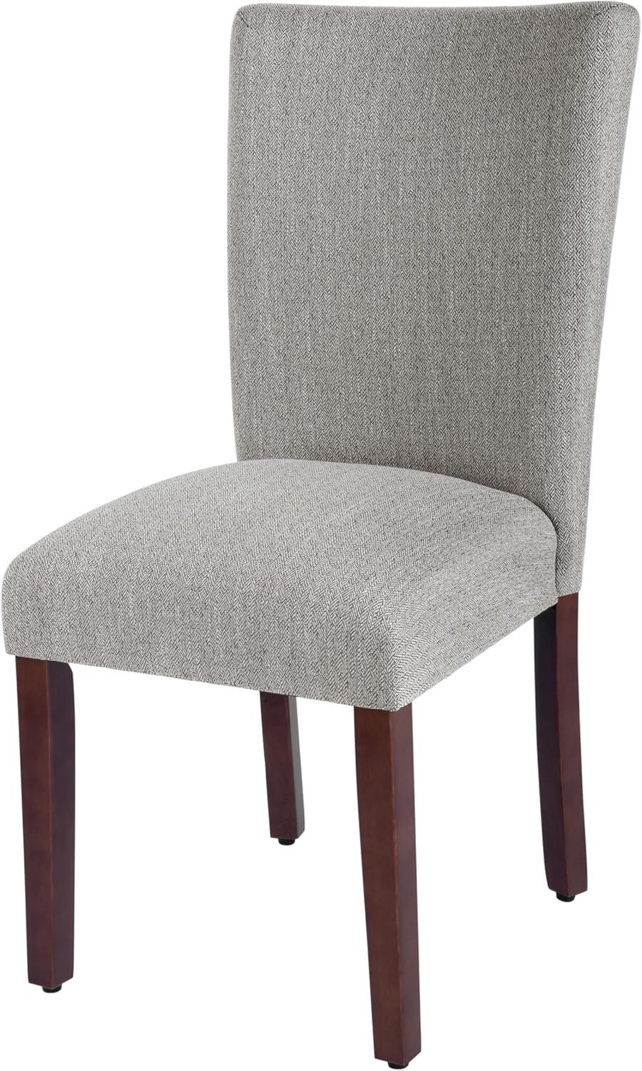 HomePop Parsons Classic Upholstered Accent Dining Chair, Single Pack, Light Grey image 7