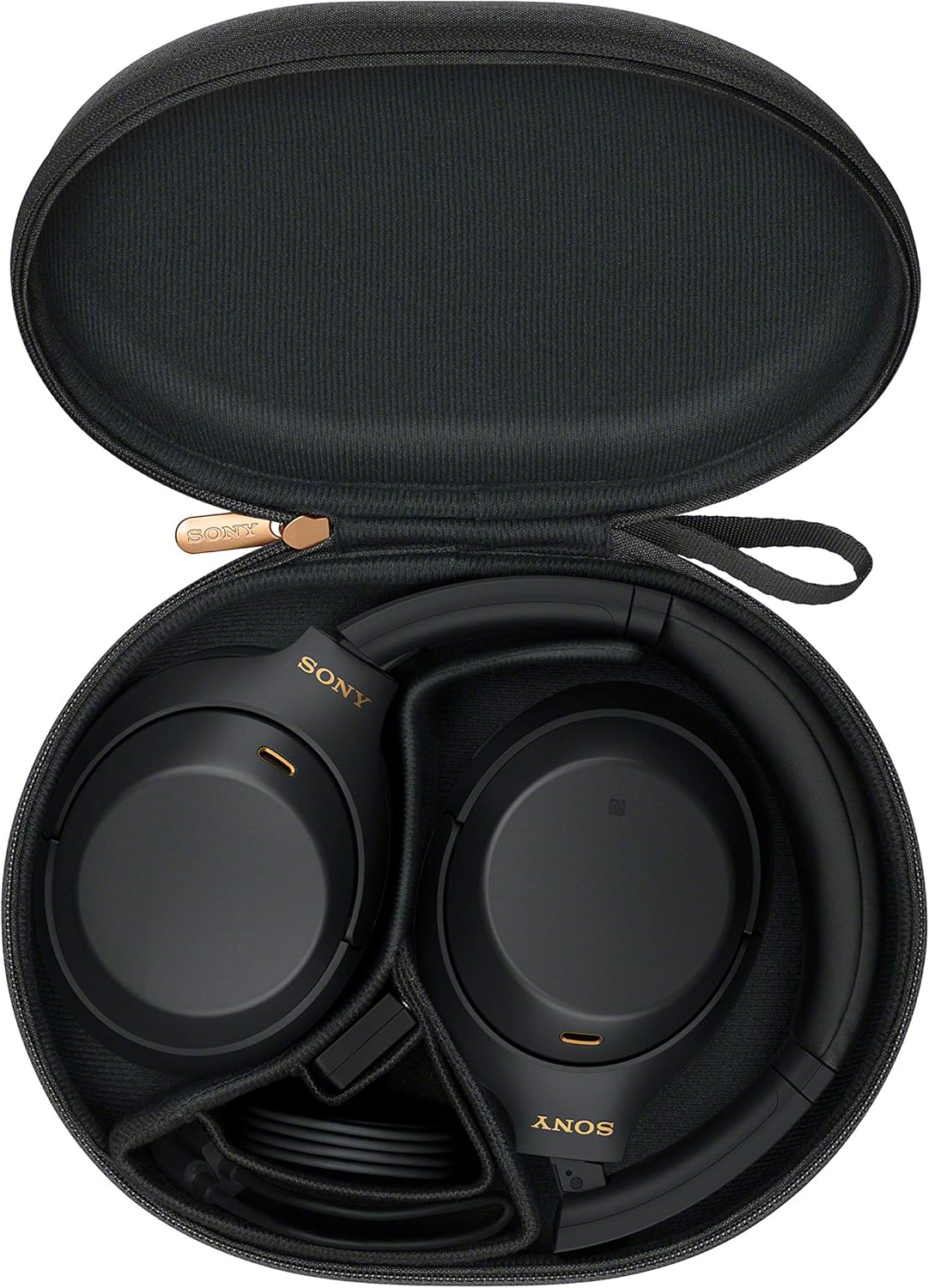 Sony WH-1000XM4 Wireless Premium Noise Canceling Overhead Headphones with Mic for Phone-Call and Alexa Voice Control, Black WH1000XM4 image 10
