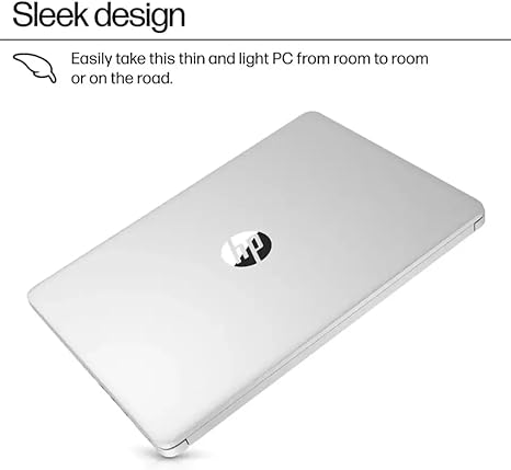 HP 2025 14 inch HD Laptop, Office Pro Lifetime License, Intel Processor N150, 16 GB RAM, 384 GB Storage(128GB UFS+256GB MSD), Copilot AI, Wi-Fi 6, Lightweight, Windows 11 Pro, w/Accessories image 3