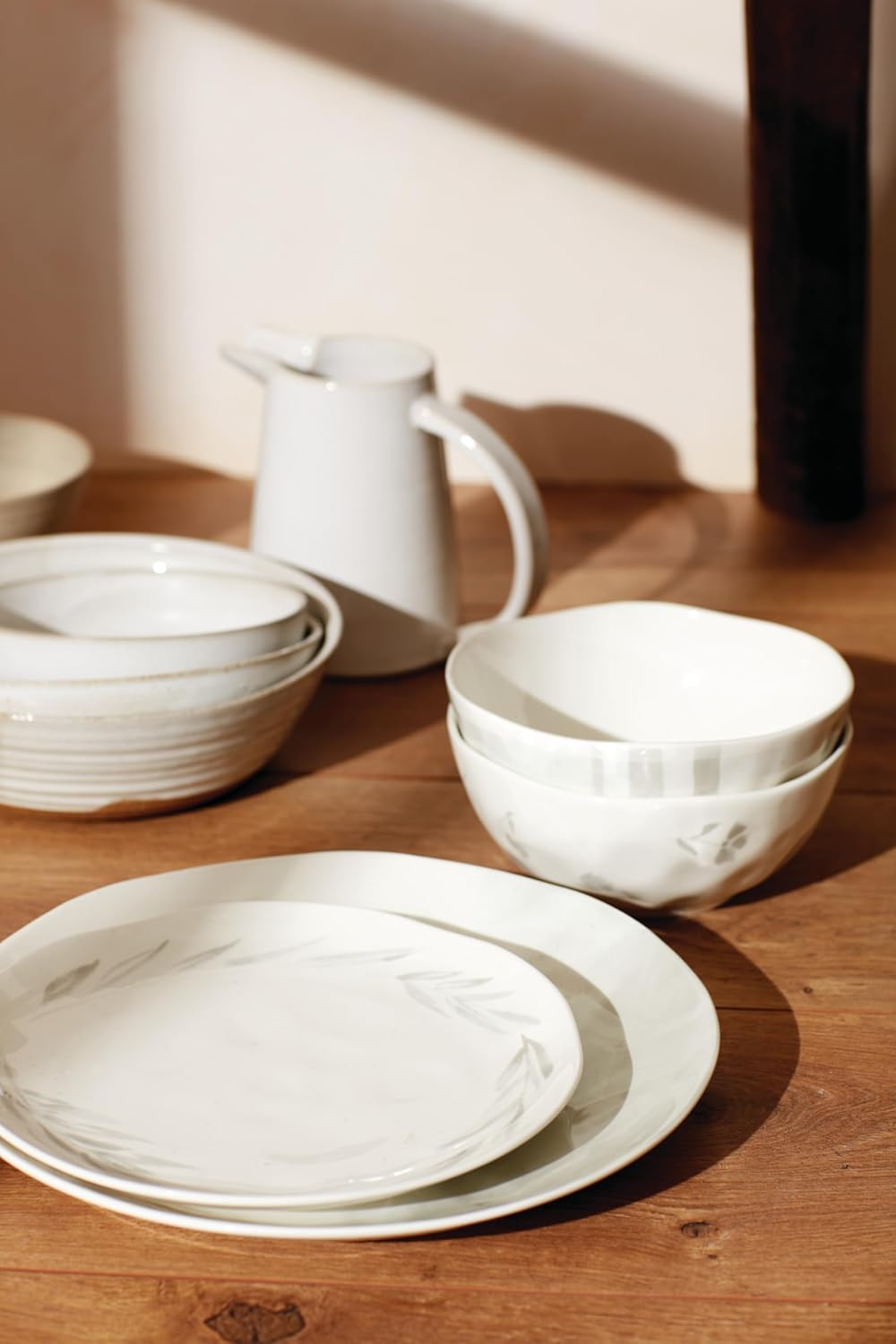 Lenox Oyster Bay 12Pc Dinnerware Set, 15.20, White image 3