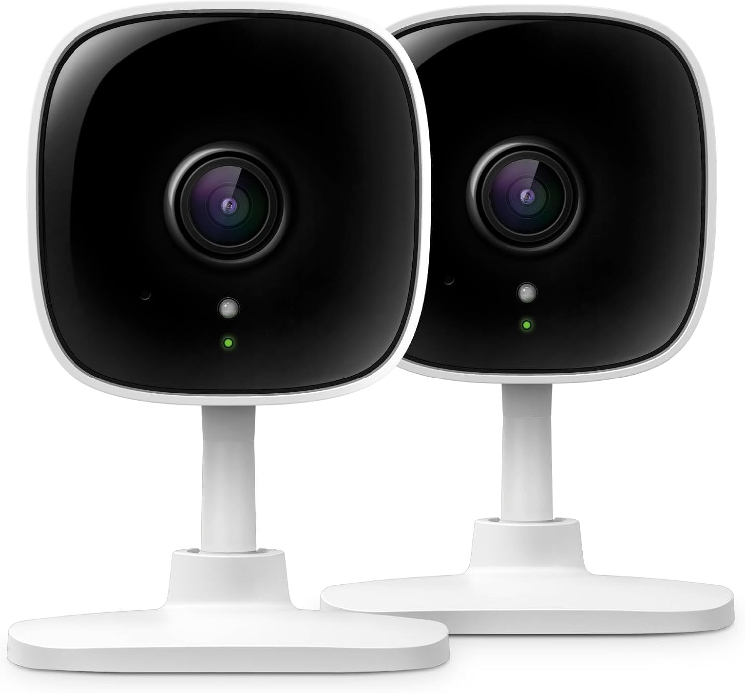 TP-Link Tapo 2K Security Camera for Baby Monitor, Dog Camera w/Motion Detection, 2-Way Audio, Night Vision, Cloud & SD Card Storage (Up to 256 GB), Works w/Alexa & Google Home, 2-Pack (Tapo C110P2) image 1